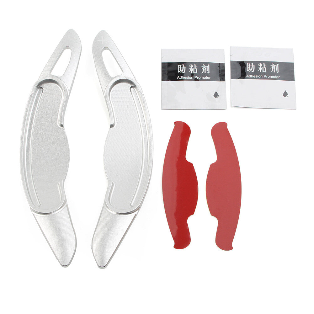 for BMW for Mini F54 F55 F56 Silver Steering Wheel Shift Paddle Shifter Extension