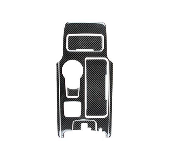 Carbon Fiber Central Console Gear Shift Cover Trim Car for Ford Fusion 2017-2020