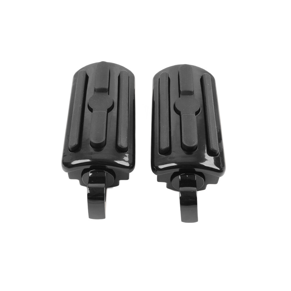 Motorcycle 10MM Highway Foot Pegs Footrest for Harley Touring Softail Black