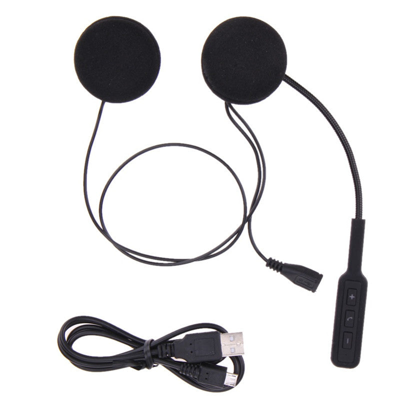 Motorcycle Helmet Bluetooth Headsets Wireless Headphones Hand- Mic Earphone