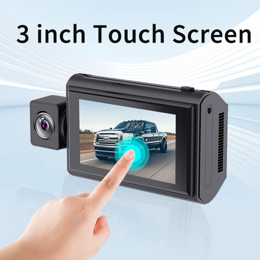 Car 3inch 4G for Mini Dashcam Android 2+32 Adas Wifi GPS Dual Lens Video Recorder