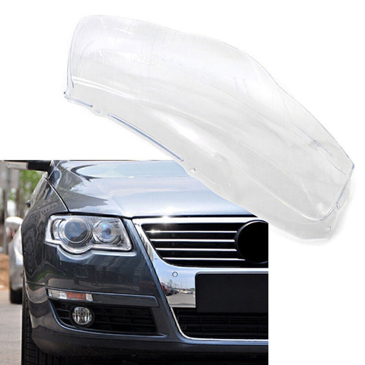 1x Car Fromt Headlight Headlamp Lens Cover for VW for Passat B6 2006-2011 2010 2009