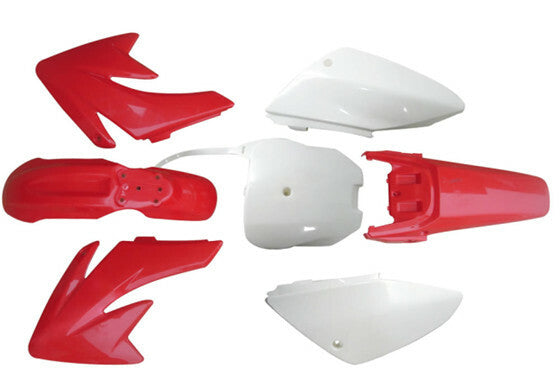 Red Plastic Fender Kit for Seat for Honda CRF70 Dirt Bike Thumpstar 125/140/150/160c