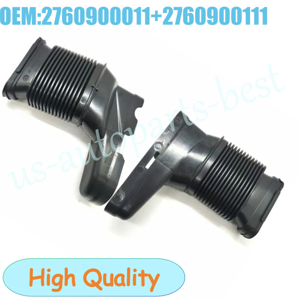 for Mercedes E CLS 320 C218 350 Set OF 2 Left + Right Side Air Intake Duct Hose