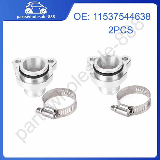 Aluminum Coolant Water Hose Fitting Replacement for BMW 335i 335xi 11537544638