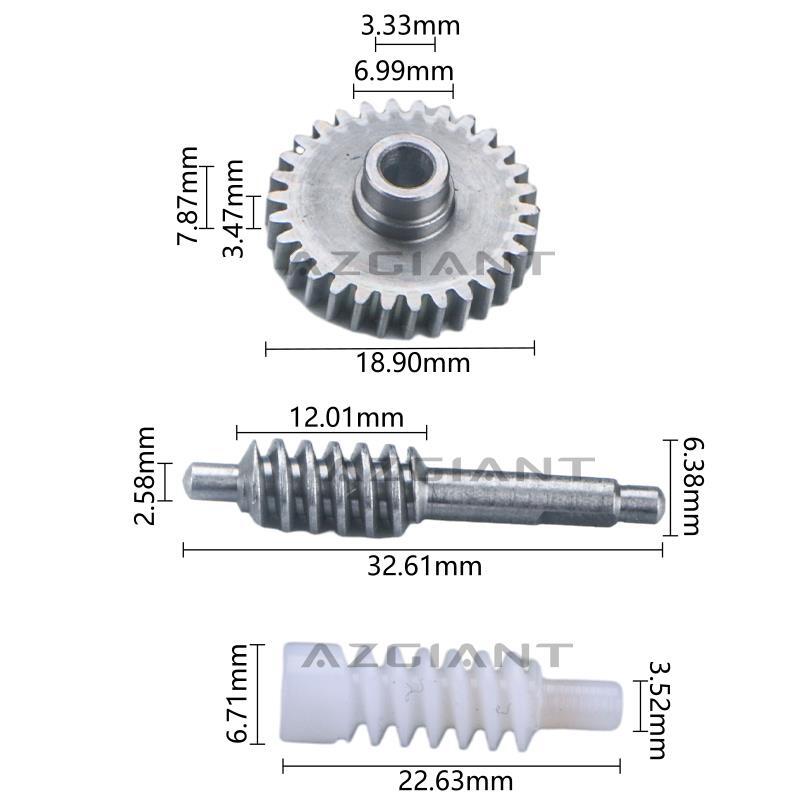Suitable for 2021-22 for Subaru XV/2019-22 for Subaru Rising Side Mirror Folding Motor Gear Kit