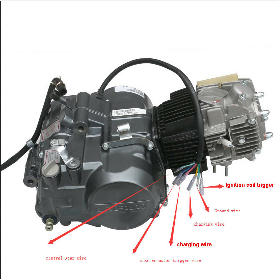 for Lifan 140cc Engine for Thumpstar Atomik 110cc 125cc 150cc CRF50 70 Pit Dirt Bike