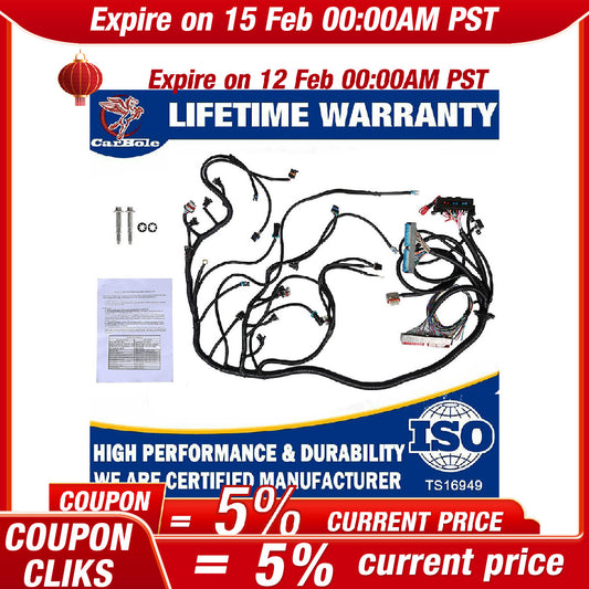 03-07 LS3 Engine Standalone Wire Harness Drive by wire 4L60E 4.8 5.3 6.0 DBW Ne
