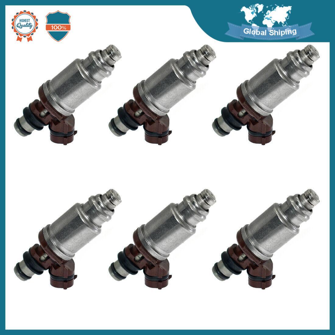 6Pcs Fuel Injectors 23250-46030 for Lexus SC300 GS300 for Toyota Supra 3.0L V6