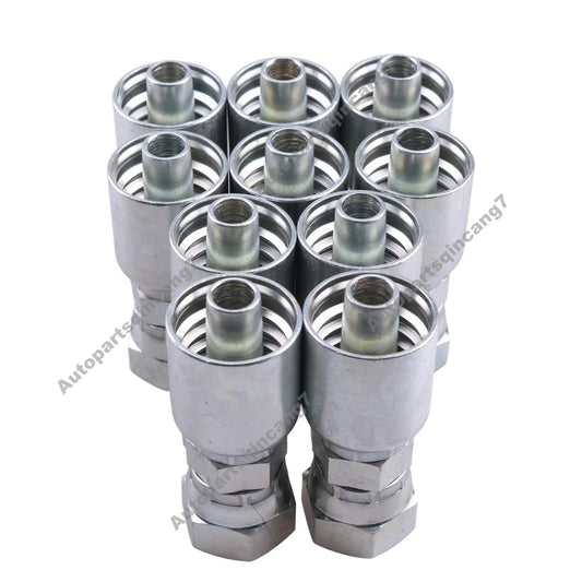 10X Hydraulic Hose Fitting With 5/8 Female JIC Swivel 10643-10-8 For Parker
