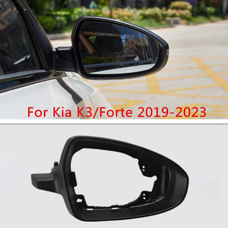 Right Side Rearview Door Mirror Cover Housing for Kia K3/Forte 2019 2020-2023