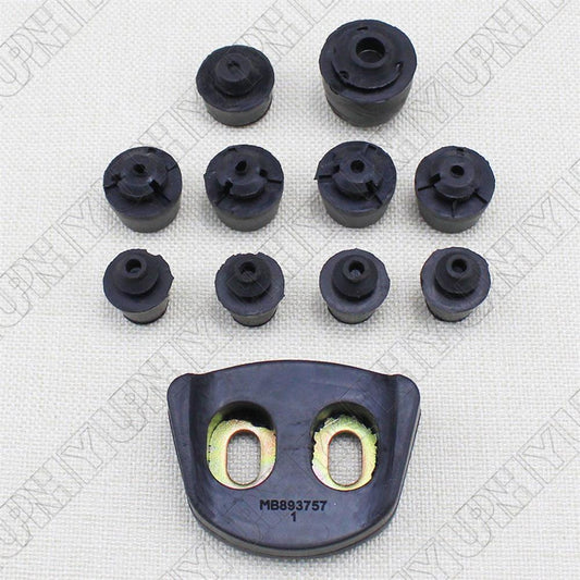 11 PCS Door Rubber Bump Stop Kit for Mitsubishi for Pajero Montero V31 V32 V33 V43