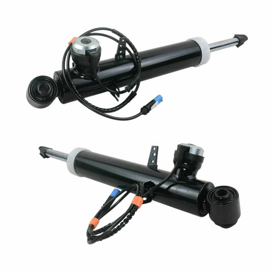 pair of front shock absorber strut assemblies with electric sensors fits for Jaguar XJ XJR X351 AWD 13-19
