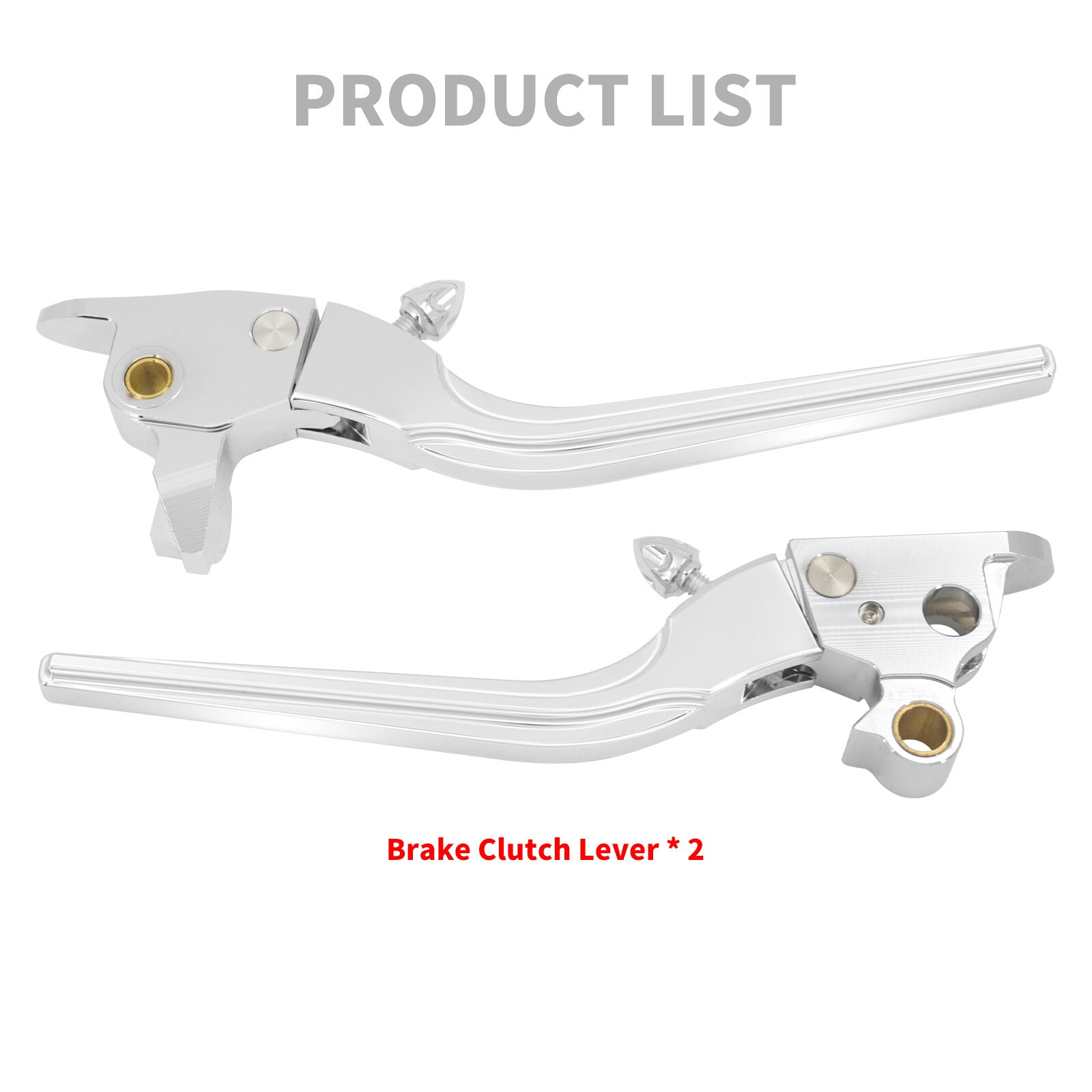 Chrome Brake Clutch Levers for Harley Touring Street Electra Road Glide 09-2013