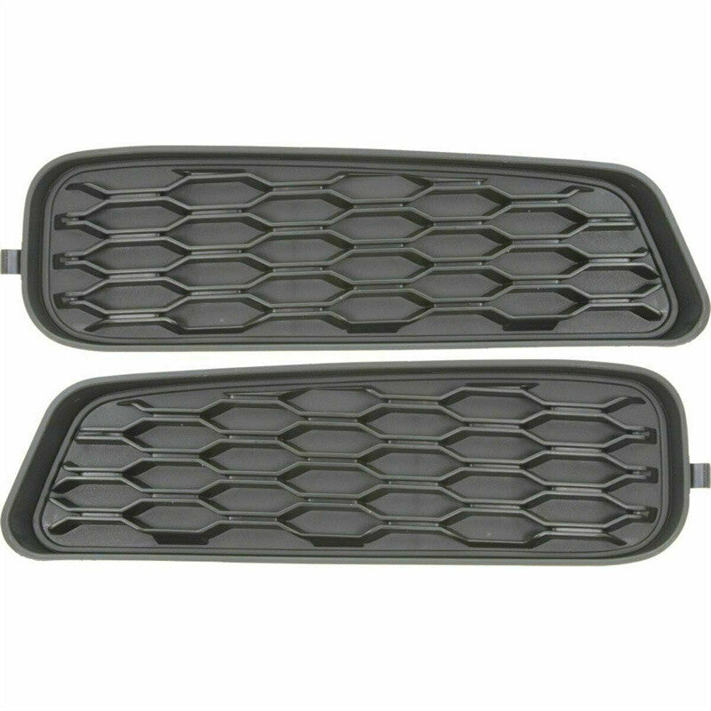 Front fog light vent cover grille assembly black package for 11-14 Avengers