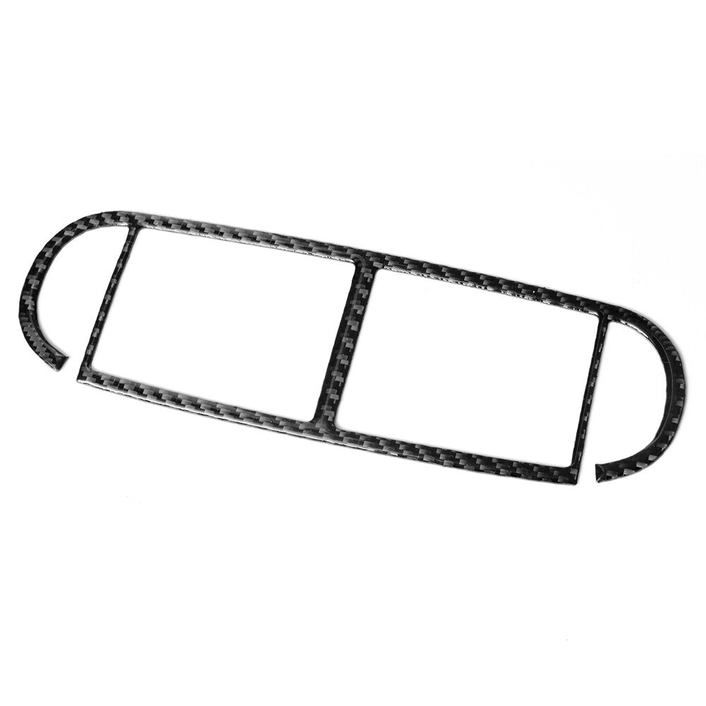 Carbon Fiber Center Air Vent Outlet Cover Trim for Porsche for Cayenne 2003-2010