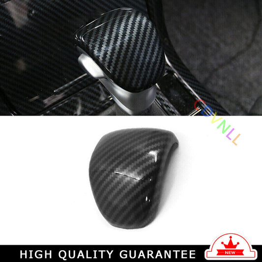 Inner Gear Shift Knob Head Cover Trim 1X for Kia K3 Forte 2019-2022 Carbon Fiber
