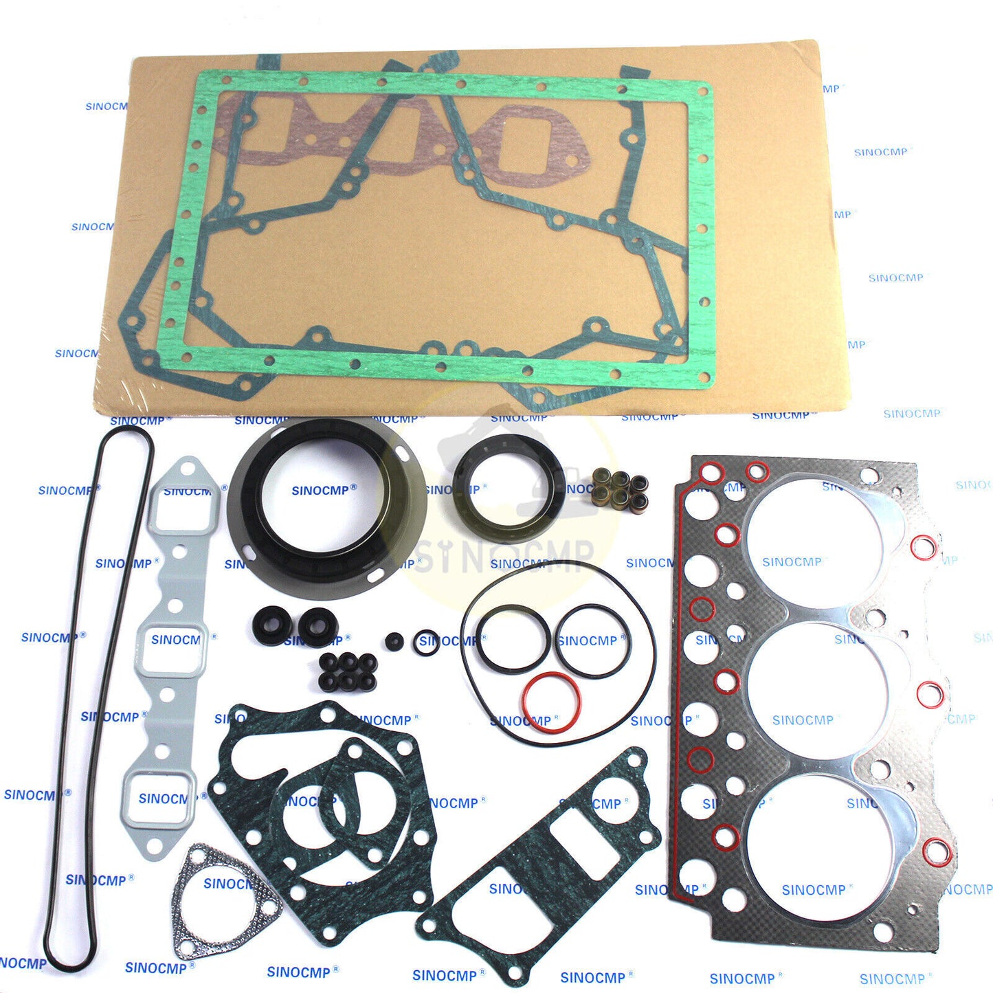 Engine Full Gasket Kit 3D95S-W-1 3D95S-W For Komatsu PC50UU-1 PC40-6 Excavators