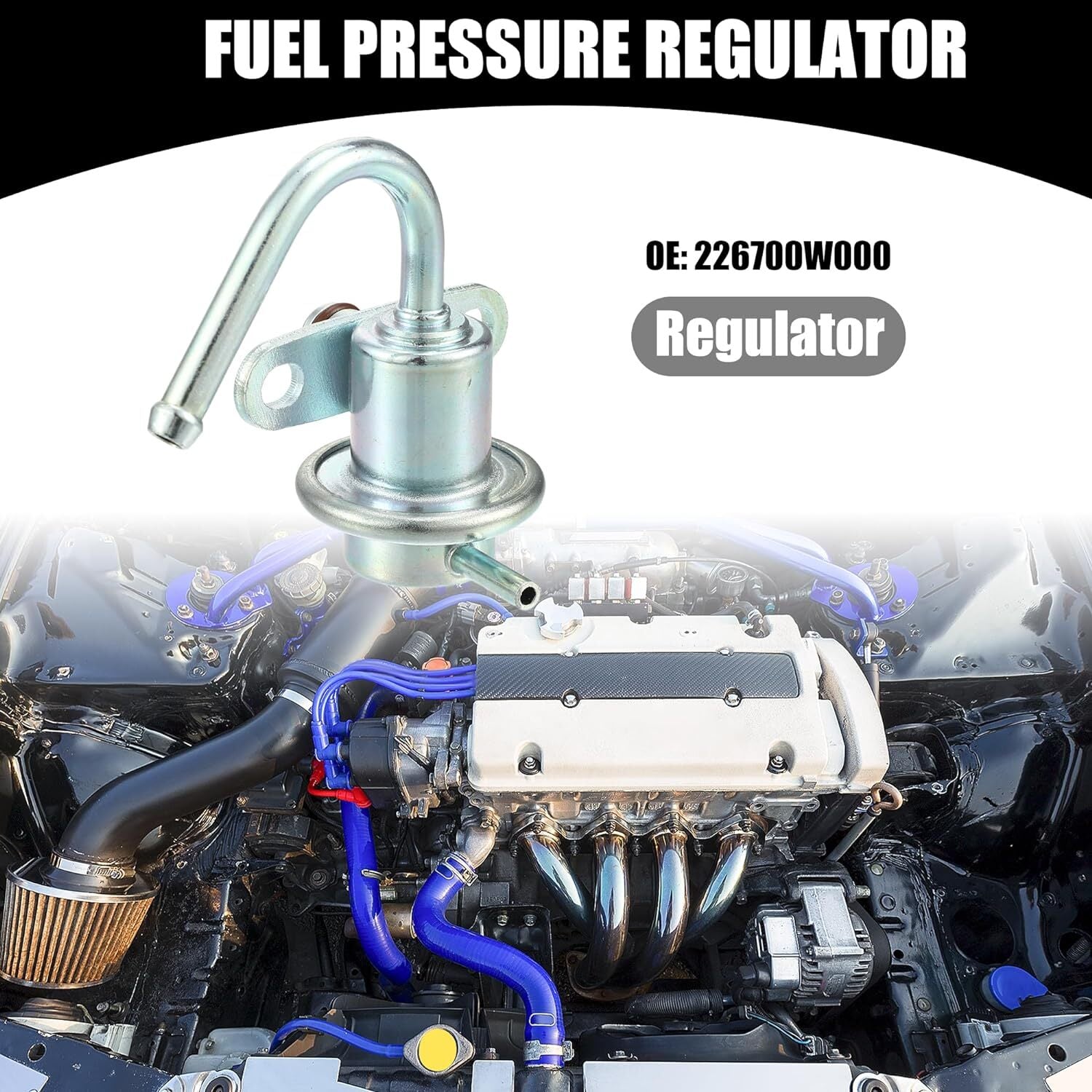 Fuel Injection Pressure Regulator for Nissan for Mercury Villager 3.3L V6 1999-2002