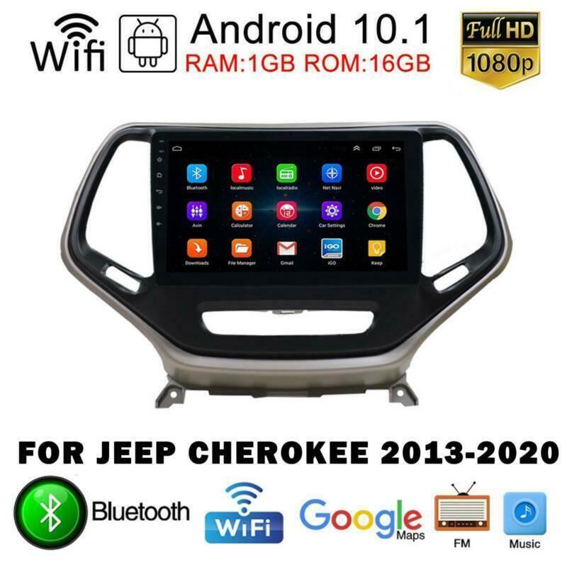 for Jeep Cherokee 10.1 Android 10.1 Car Stereo Radio GPS Bluetooth 2013-2020