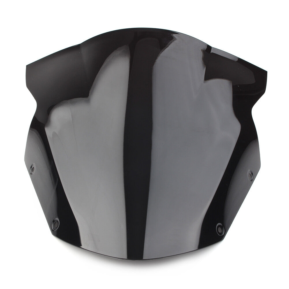 Windscree Windshield Wind Screen Fit for Kawasaki ER-6R ER6F 2009 2010 2011 Black