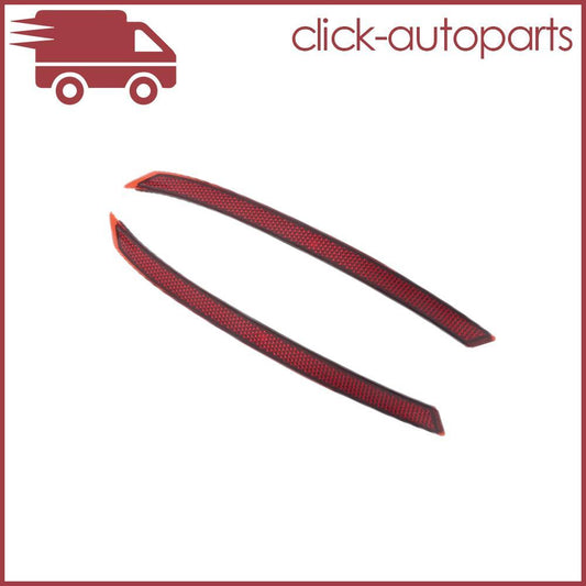 Set of 2 Rear Bumper Brake Light Reflector for Range Rover Velar 2018-2021 LHRH