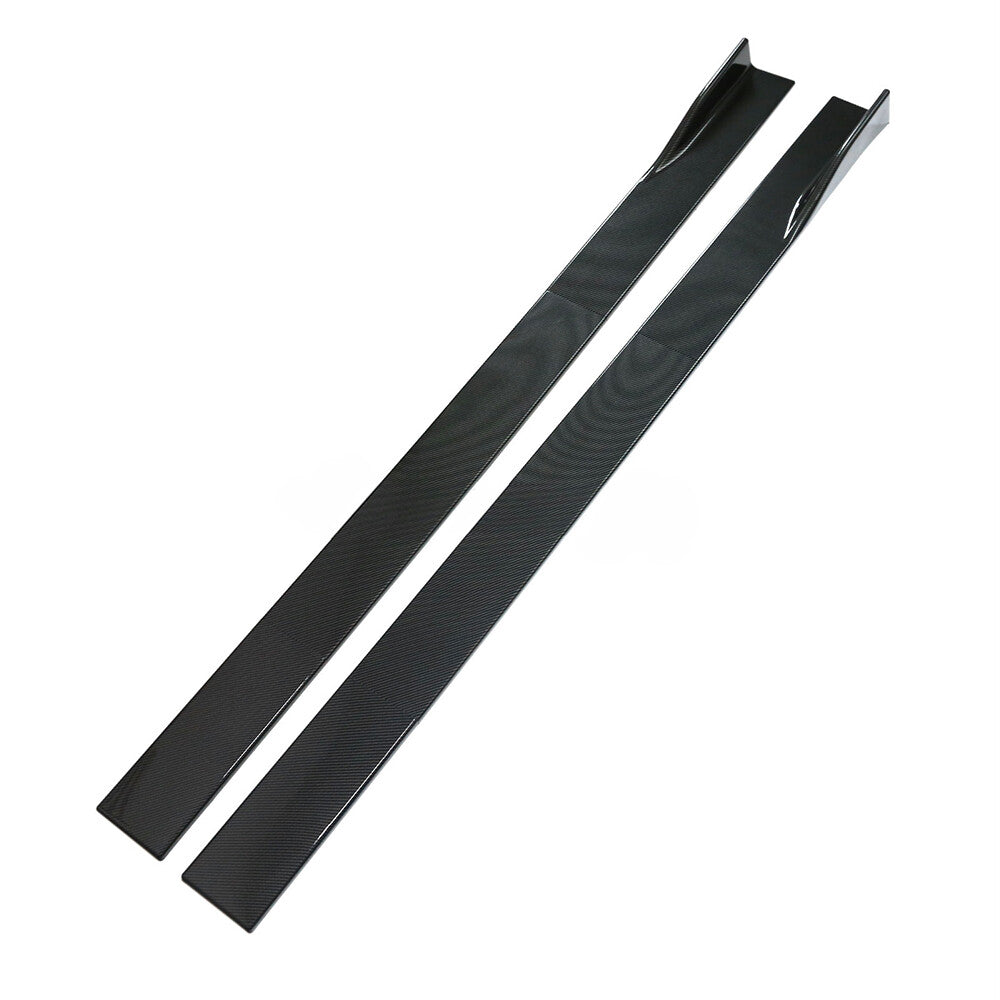 86.6-inch automotive side skirts, extended rocker panel body kit, split lip for GM