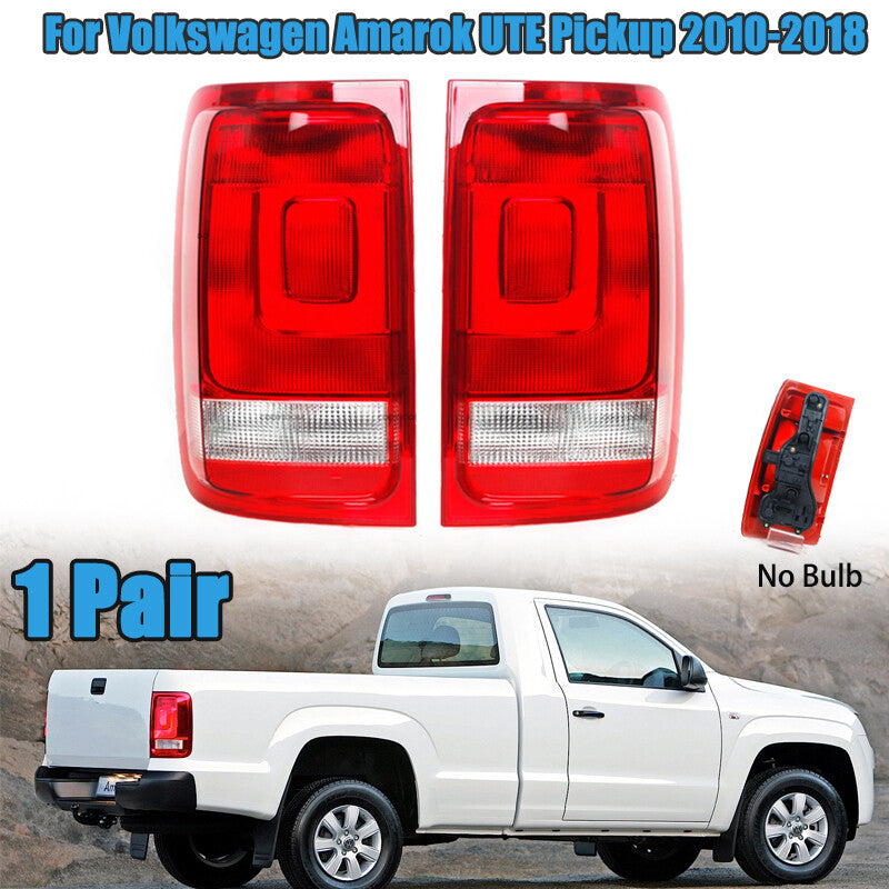 LH+RH Taillight Rear Stop Brake Lamp No Bulb for VW Amarok UTE Pickup 2010-2018