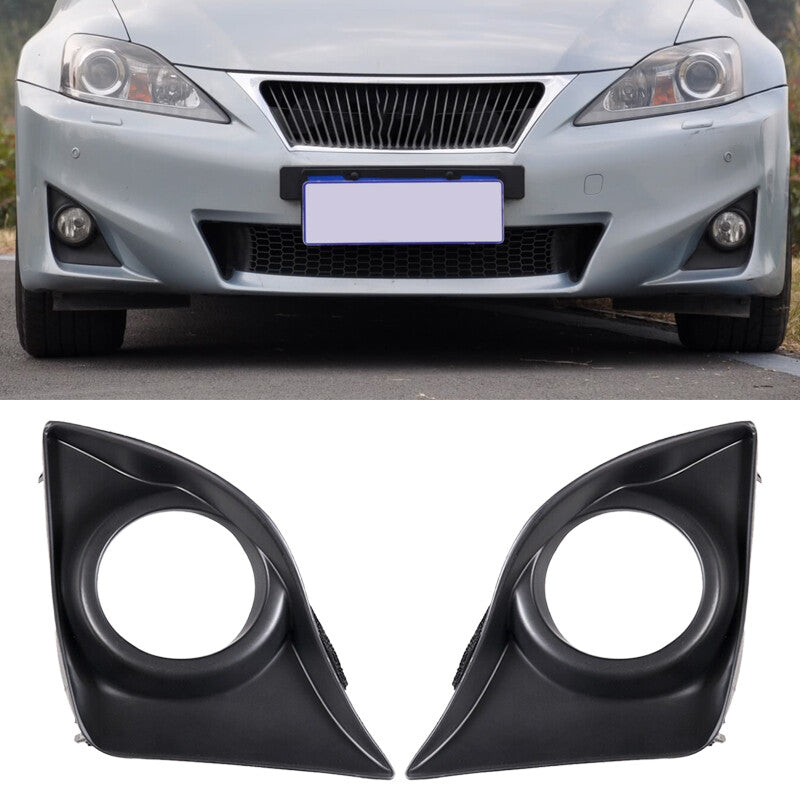1Pair Front Fog Light Lamp Cover Bezel Fit for Lexus IS250 IS350 2011-2013 Well
