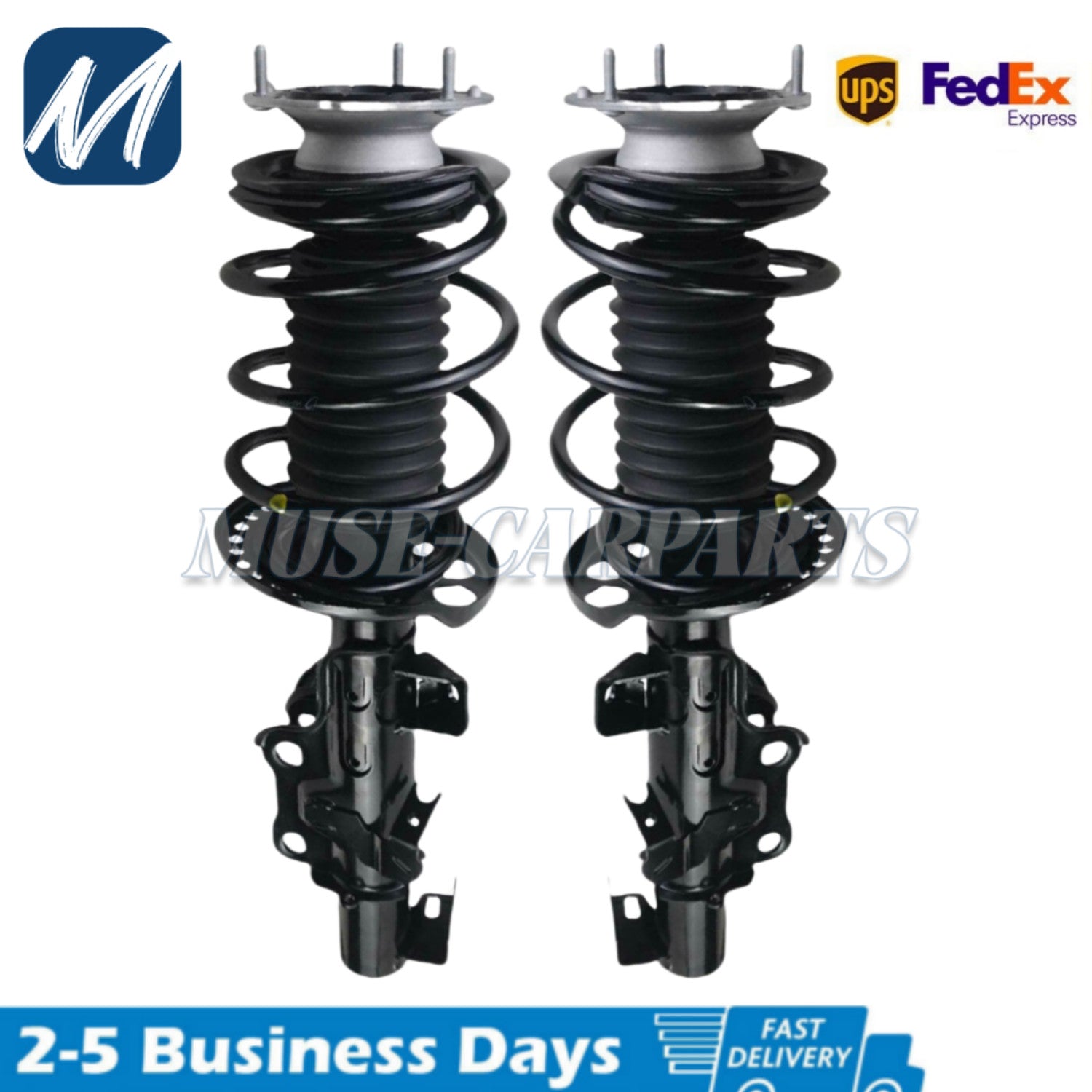pair of front L&R air shock absorbers with EDC for Mercedes W164 ML350 X164 GL450