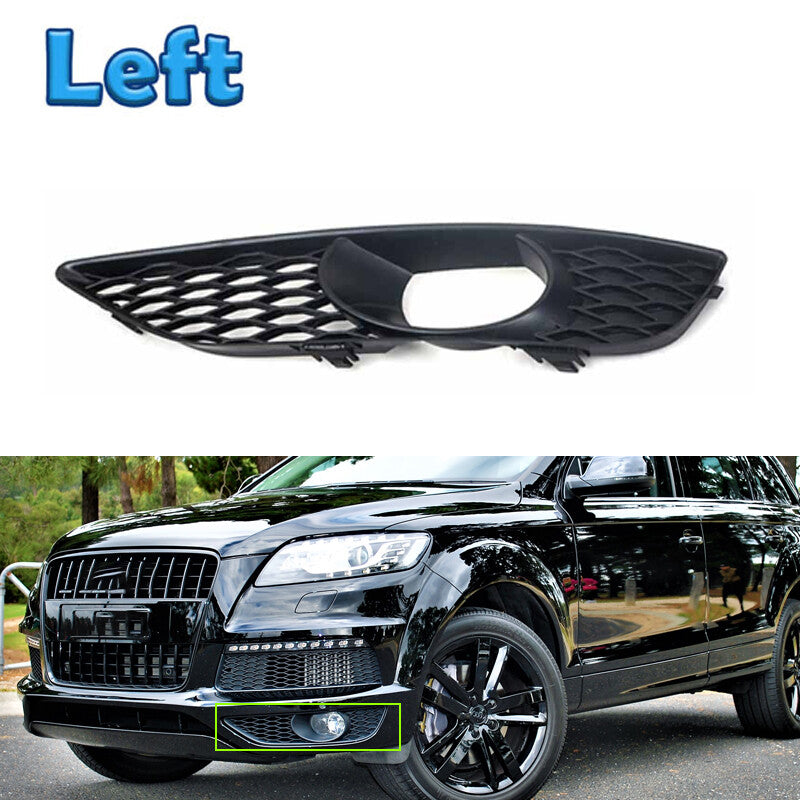 Front Bumper Fog Light Grilles Cover Left for AUDI Q7 4L S-Line 2009-2014