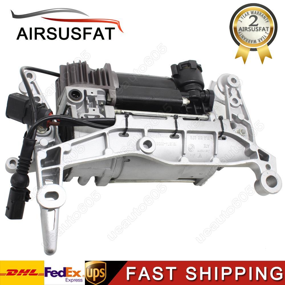 Air Suspension Compressor Pump W/Bracket for VW Touareg for Porsche for Cayenne 2003-10
