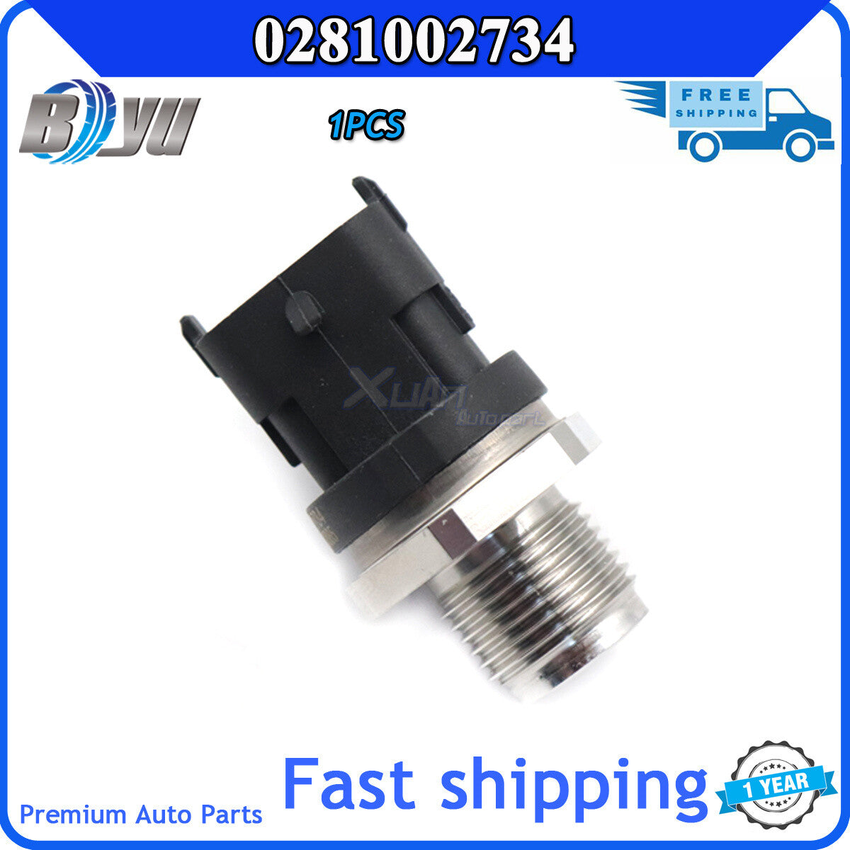 Suitable for fuel rail adjuster pressure sensors for ALFA ROMEO 147 for LANCIA LYBRA 0281002734
