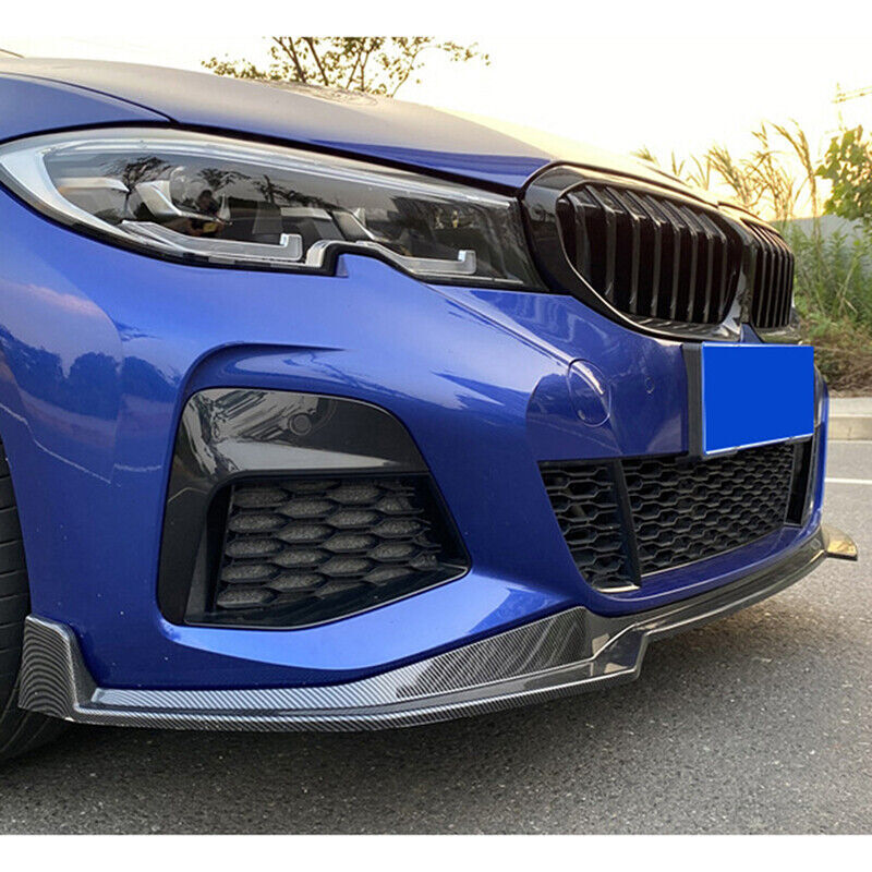 M SPORT CARBON FIBER FRONT BUMPER SPOILER LIP FOR 19-2022 for BMW 3-SERIES G20 M340I