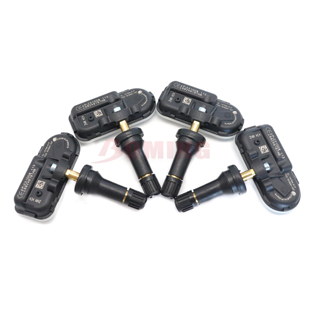 4x New TIRE PRESSURE SENSOR TPMS for Jeep Cherokee for Dodge for RAM 1500 68249197AA
