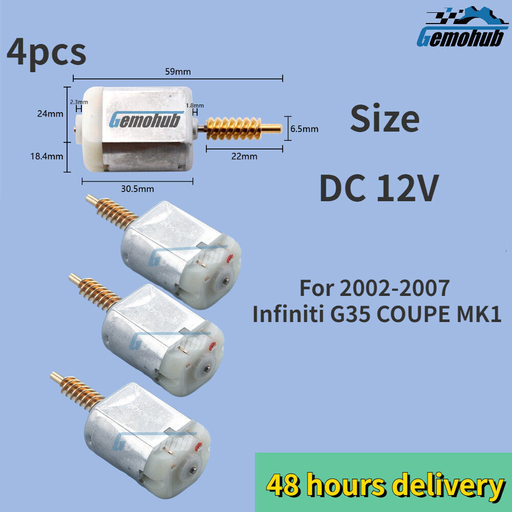Door Lock Actuator Motor For 2002-2007 for Infiniti G35 COUPE MK1