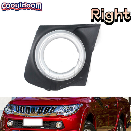 Right front fog light bezel cover for Mitsubishi L200 Triton MQ MR 2015-2018