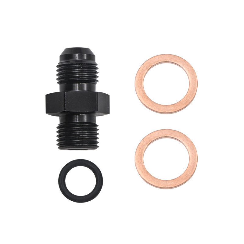 Universal Automotive Braided Fuel Line Hose Adapter Accessories - Nylon Stainless Steel