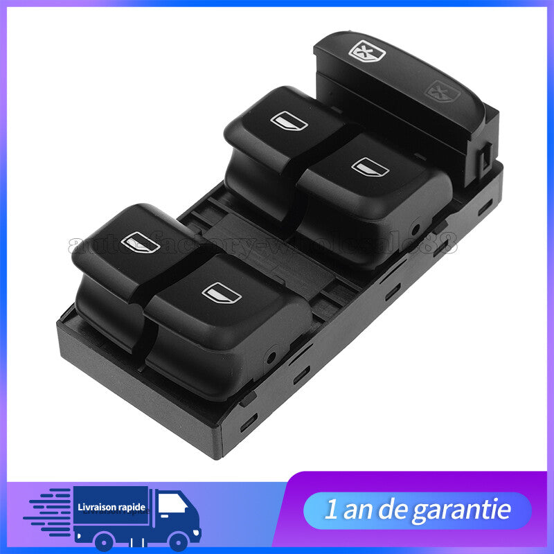 BOUTON INTERRUPTEUR LEVE VITRE 10 BROCHE POUR for AUDI A4 A5 Q5 8K0959851D NEUF