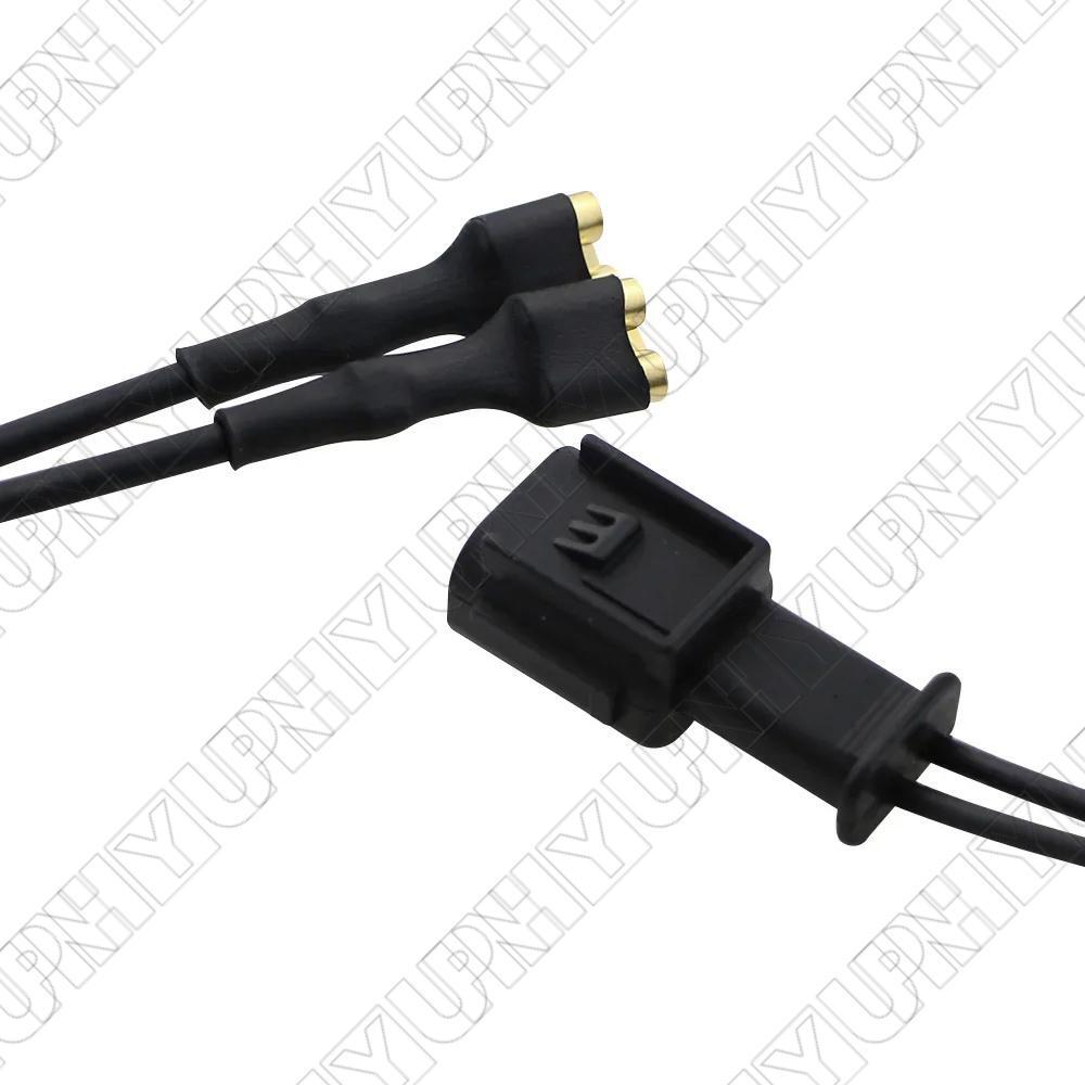 2Pcs Car Horn Speaker Wiring Adapter Harness Wire Plug for Honda for Acura for Subaru