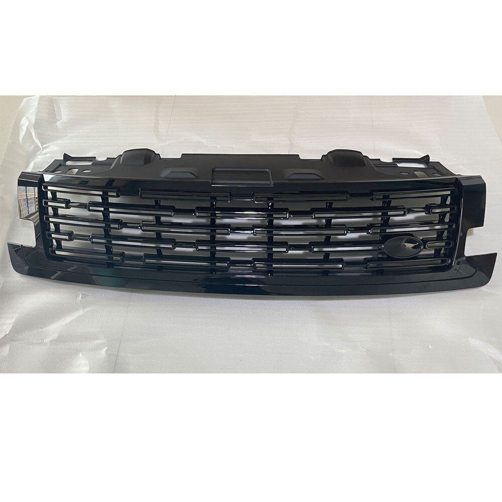 Front Bumper Grille+Door Side Vent Cover Trim for Range Rover L460 2023-25 Black