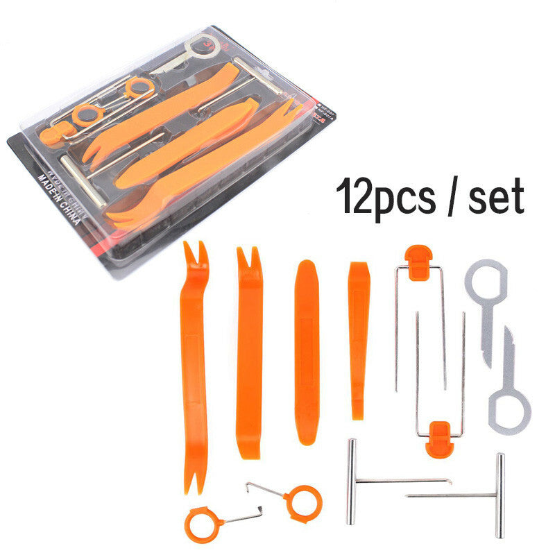 Car Radio Door Clip Panel Trim Audio Removal Open Installer Pry Removal Pry Tool