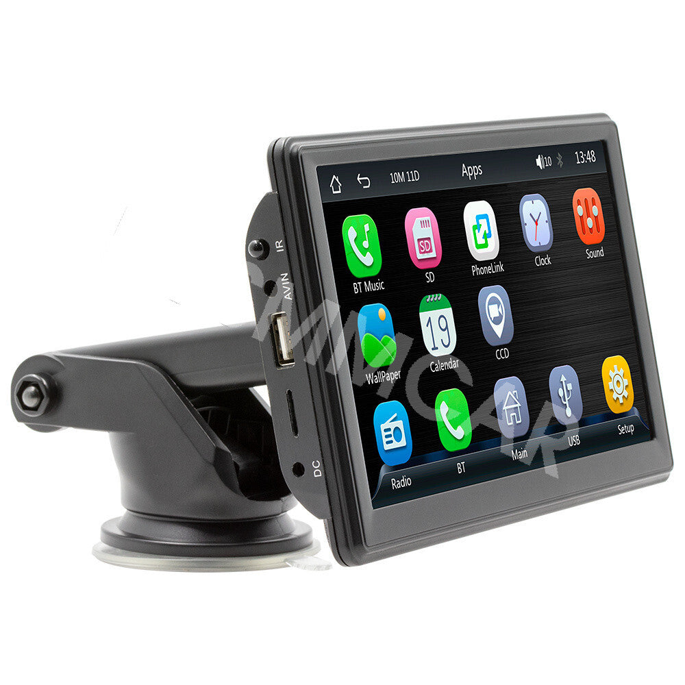 HD Car Multimedia Player Mirror Link 7in For Apple CarPlay Android Auto