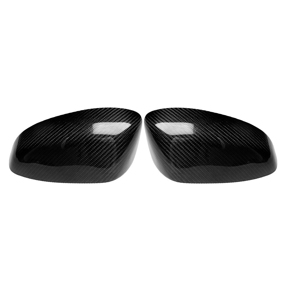 Carbon Fiber Rearview Door Mirror Cover Side Wing Mirror Protective Cap
