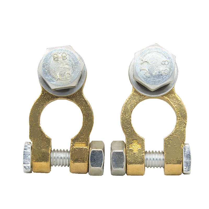 M10 / M8 Heavy Duty Truck/Bus Battery Terminal Cable Connector 2PCS