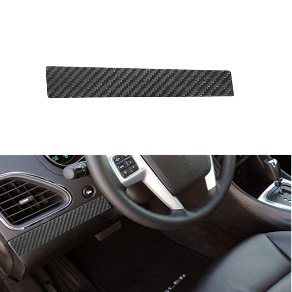 Carbon Fiber Left Of Driver Side Dash Cover Trim for Chrysler 200 2011-2014