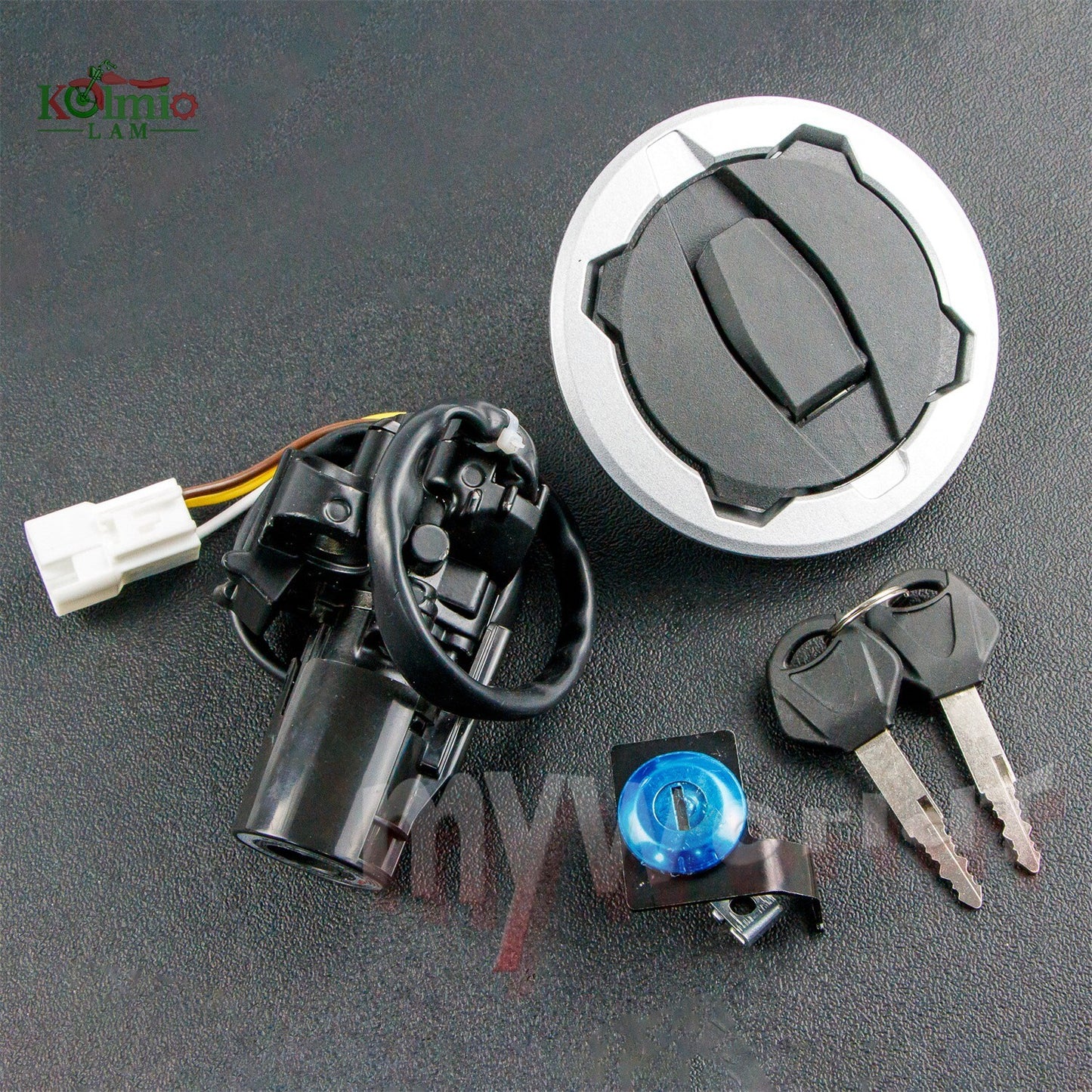 Ignition Switch Gas Cap for Seat Lock Set Fit For Z400 NINJA400 EX400 2018-2023