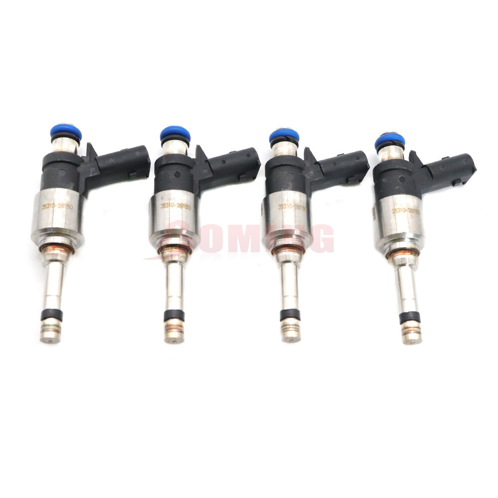 new 4-piece fuel injector 35310-2B150 for Hyundai for Kia Rio Soul 1.6L (2018-20)