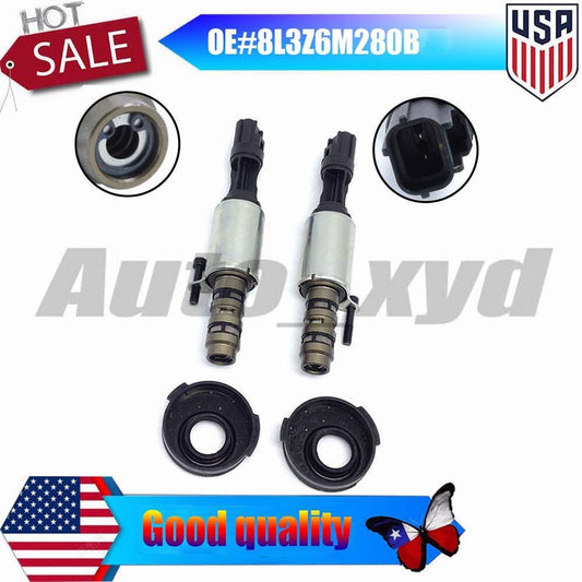 8L3Z6M280B 2PCS Variable Timing Solenoid VVT Solenoid for Mustang GT F-250 F-350