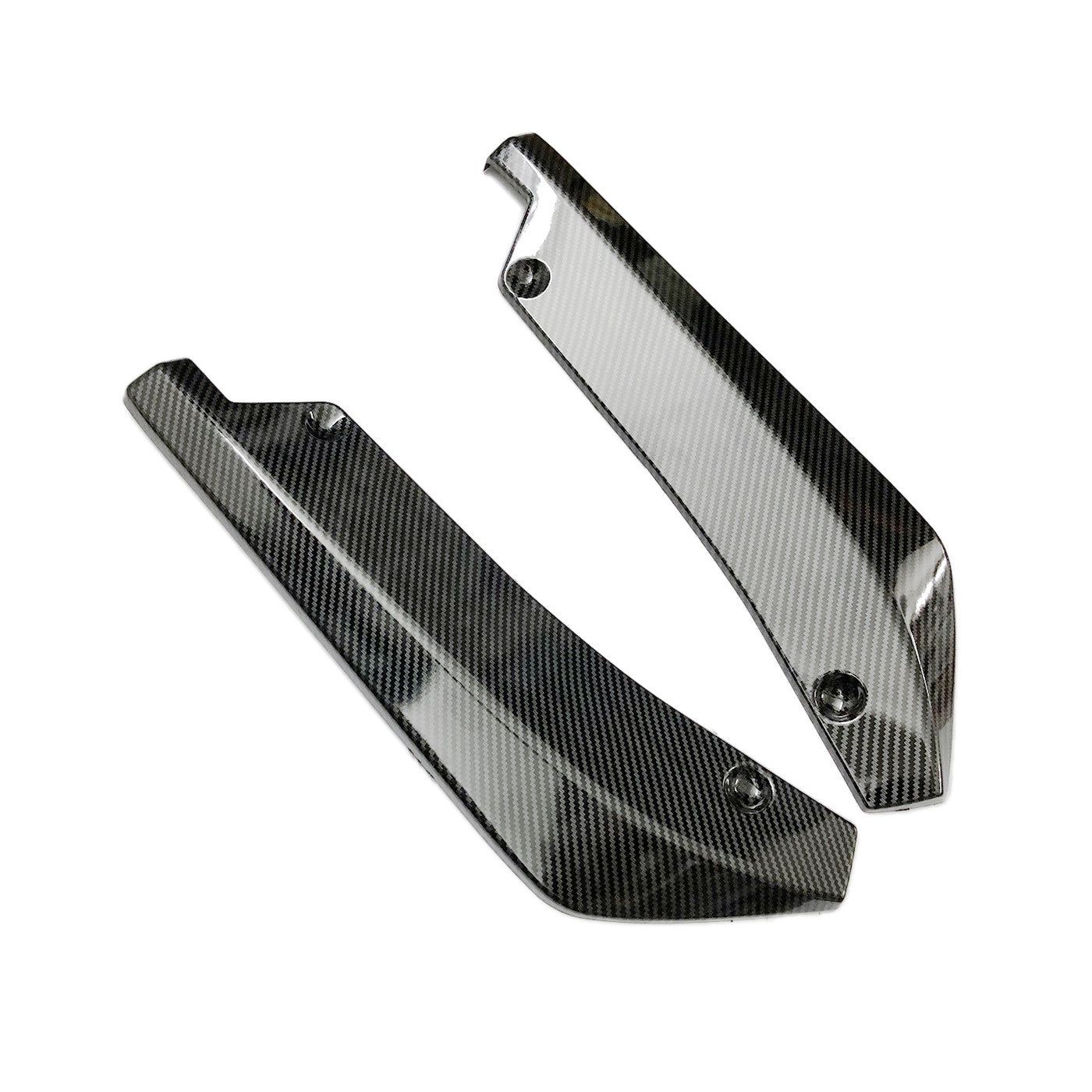 for Honda for Civic 2016-2020 JDM Carbon Fiber Rear Bumper Diffuser Splitter Canard